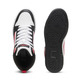 Puma Rebound V6 Mid Jr "Black-For All time Red"