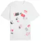 Puma Scoot Caution Graphic Tee "White"