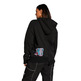 Puma Womans Basketaball Cherry on Top Graphic Oversized Hoodie "Black"