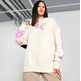 Puma Womans Basketball Art-Hitect Sparkle OS Hoodie "Alpine Snow"