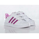 Adidas Superstar CF C (28-35/blanco/burdeos)