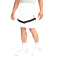 Short Nike Icon Dri-FIT Basketball "White Black"