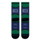 Stance Casual NBA Dallas Mavericks Mini Ball Hardwood Classic Poly Crew Socks