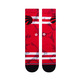 Stance Casual NBA Raptors Dyed Crew Socks "Red"