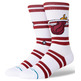 Stance Casual Prep Miami Heat Crew Socks