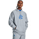 UA Curry Big Splash Pollover Hoodie "Blue-Grey"