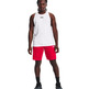 UA Men's Baseline 10" Shorts "Red"