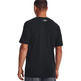 UA Men's Camo Chest Stripe Short Sleeve "Black"