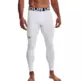 UA Men's ColdGear® Armour Leggings "White"