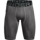 UA Men's HeatGear® Armour Pocket Long Short "Carbon Heather"