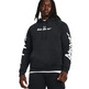 UA Men's Rival Fleece Graphic Hoodie "Black"