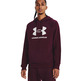 UA Men's Rival Fleece Logo Hoodie "Dark Maroon"