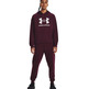 UA Men's Rival Fleece Logo Hoodie "Dark Maroon"