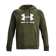 UA Men's Rival Fleece Logo Hoodie "Marine OD Green"