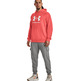 UA Men's Rival Fleece Logo Hoodie "Venom Red"