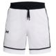 UA Men's Zone Pro 7" Mesh Shorts "White-Black"