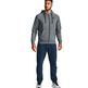 UA Rival Fleece FZ Hoodie "Dark Gray"