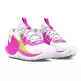 Under Armour GS Jet '23 Jr. "White VividMagenta Gold"