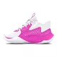 Under Armour GS Jet '23 Jr. "White VividMagenta Gold"