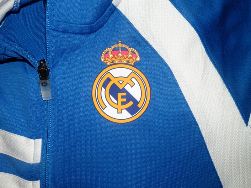 Adidas Chaqueta Real Madrid Baloncesto 20132014 (azul/blanco)