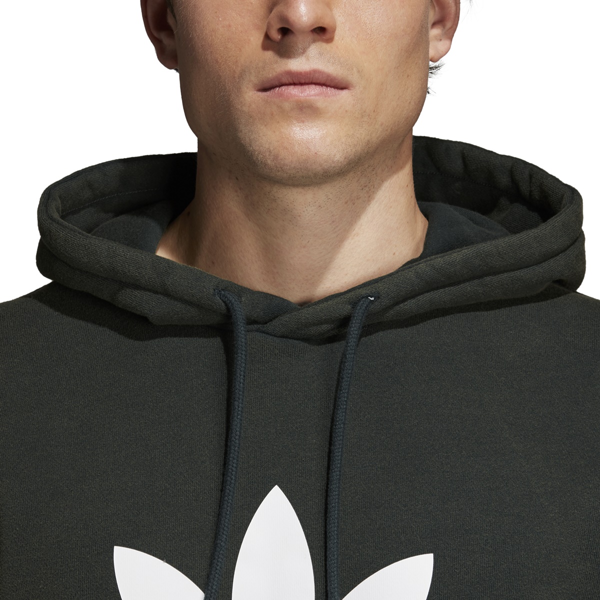 green adidas zip up hoodie