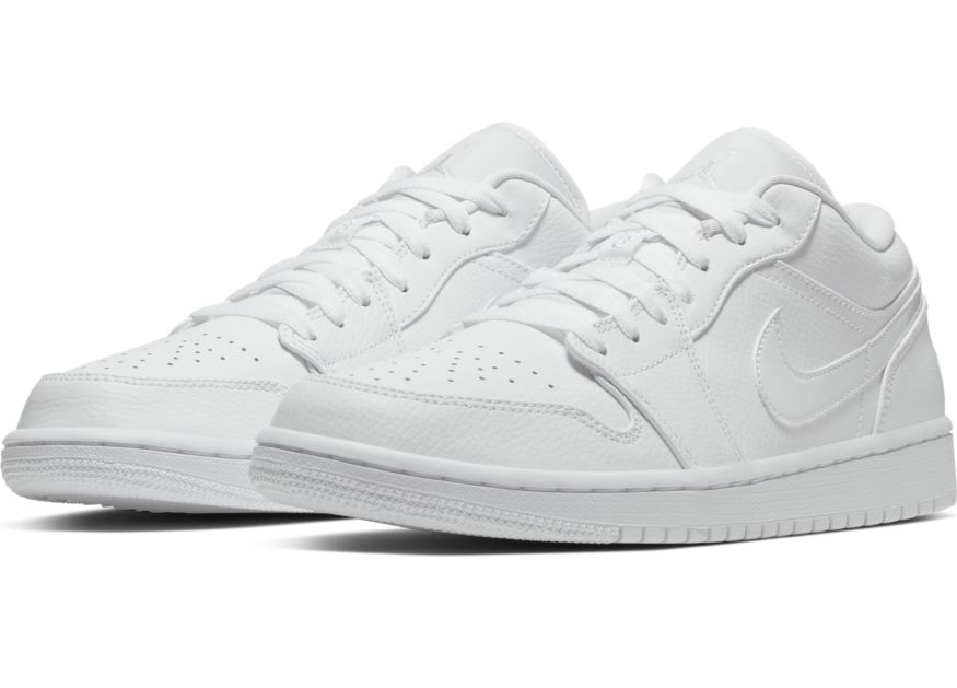 nike air jordan low white