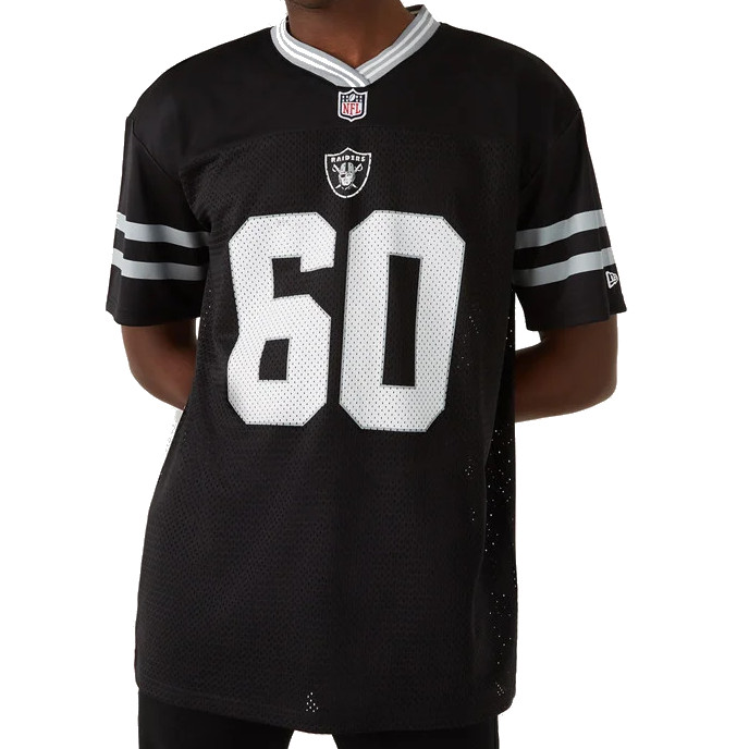 Oakland Raiders Youth Team Logo Long Sleeve T-Shirt - Black