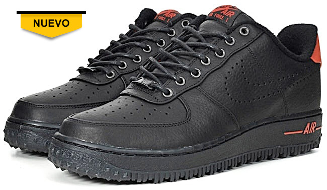 Nike Air Force 1 Lebron Premium Low QS Ed 100 negro rojo