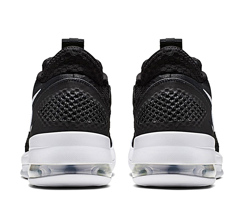 black nike air force max