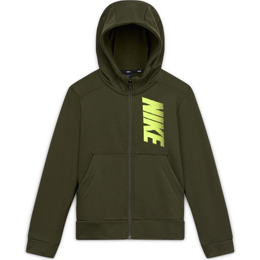 nike full zip dri fit hoodie