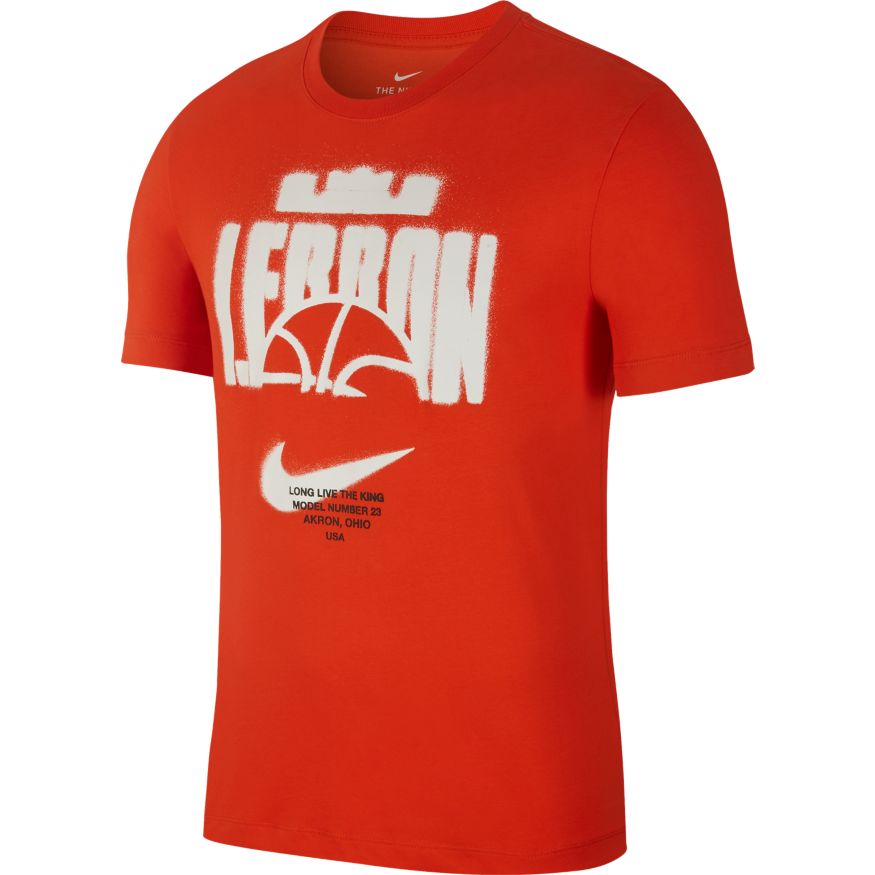  Nike  Dri  FIT  LeBron  T Shirt  ORANGE manelsanchez fr