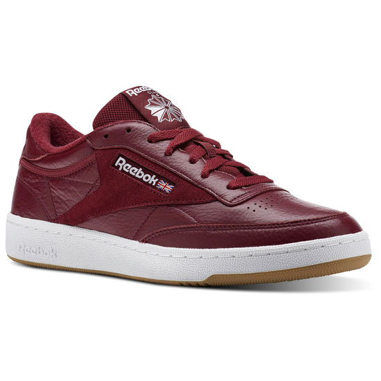 reebok club c 85 vintage maroon