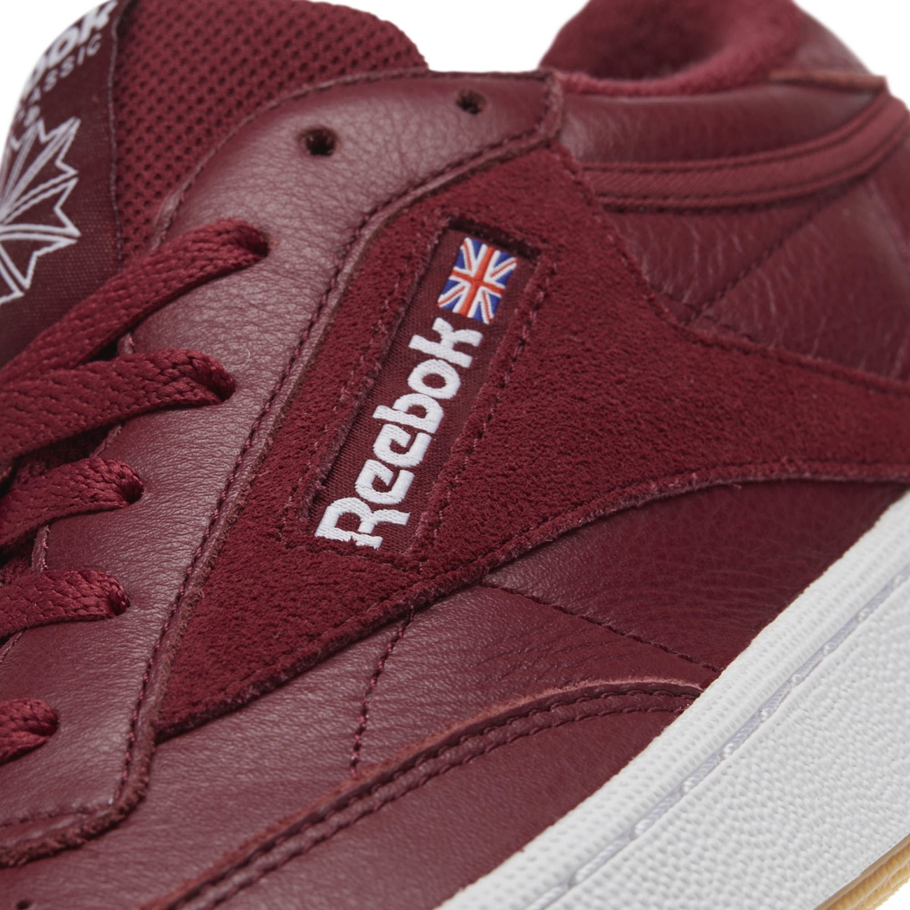 reebok club c 85 vintage maroon